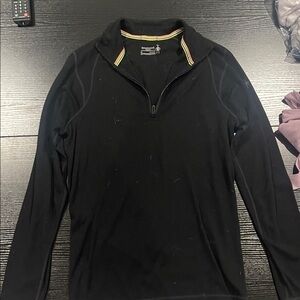 Smartwool Men's Black Zip-Up Sweater